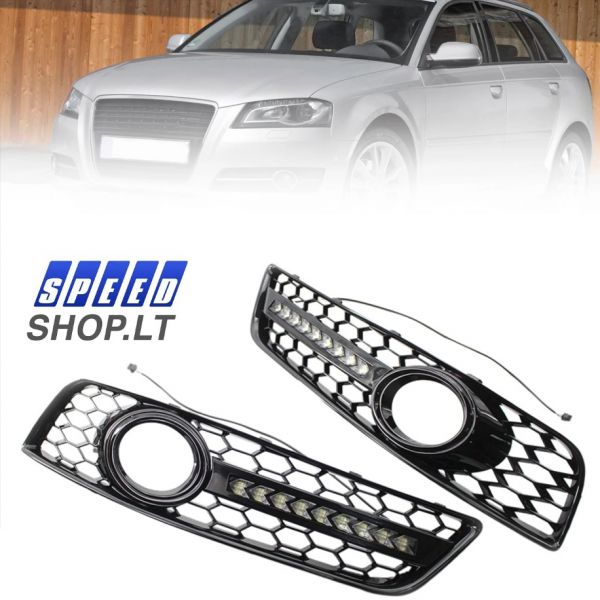 AUDI A3 8P FL LED dienos šviesos žibintai